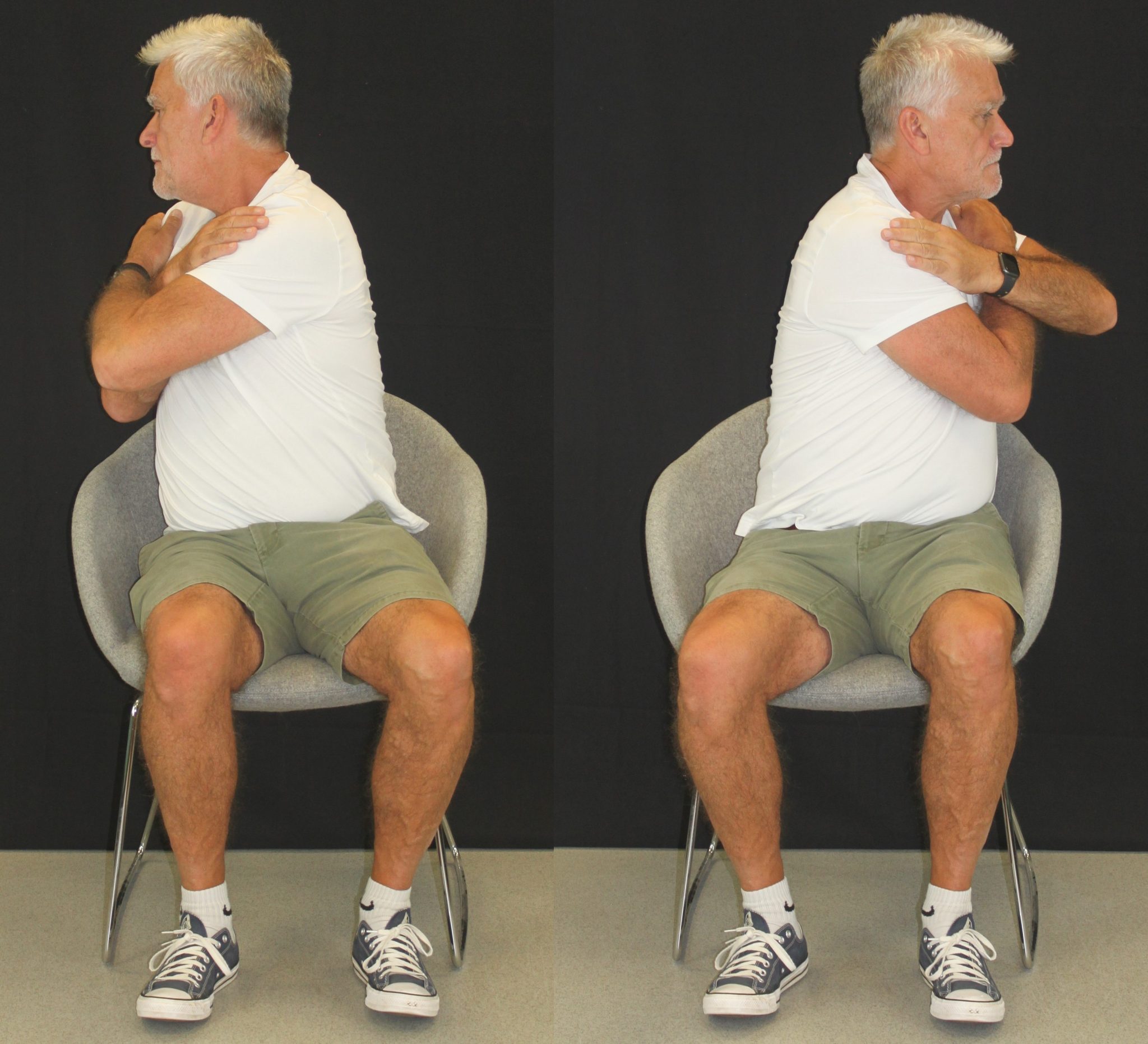 Seated thoracic twists OPAL Return to Work